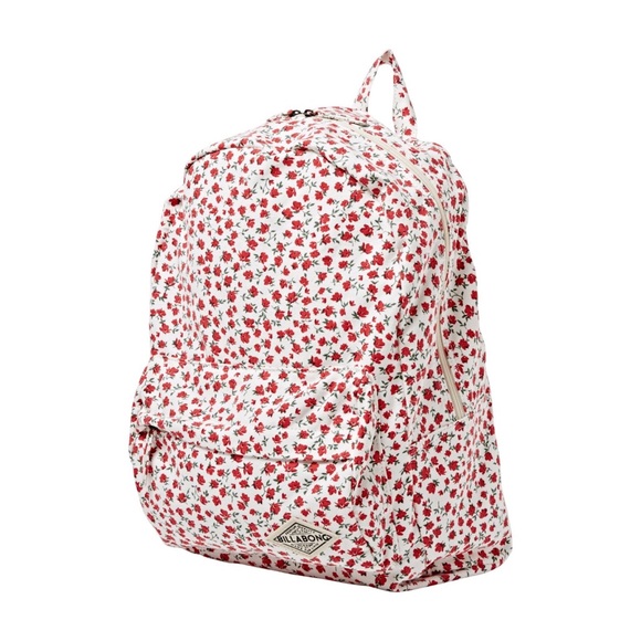 Billabong Mini Floral Canvas Backpack - Picture 4 of 5